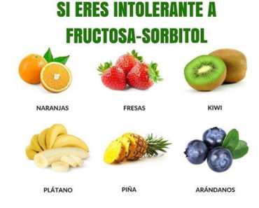 INTOLERANCIA A LA FRUCTOSA: RECOMENDACIONES NUTRICIONALES