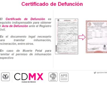 CÓMO TRAMITAR UNA ACTA DE DEFUNCIÓN EN EL IMSS