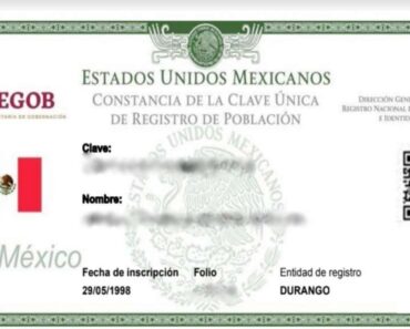 PASOS PARA OBTENER MI CURP EN LÍNEA